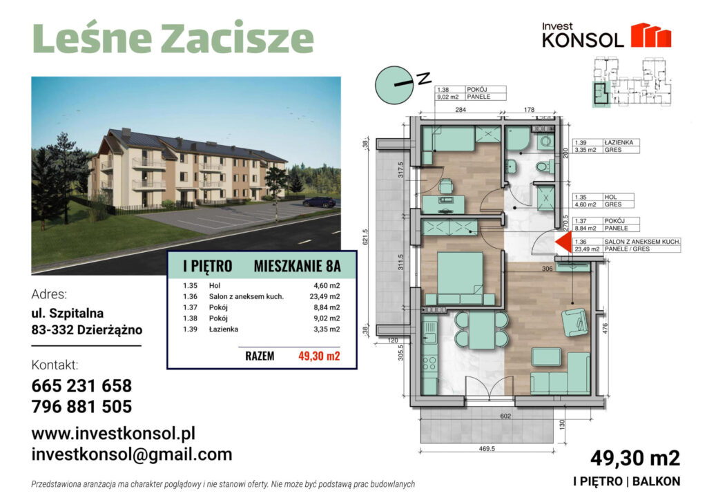 Karta lokalu na sprzedaż