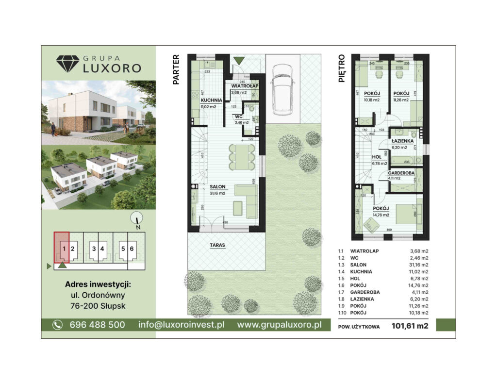 Karta nieruchomości dla dewelopera