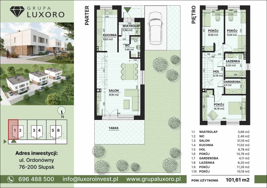 Karta mieszkania dla inwestora