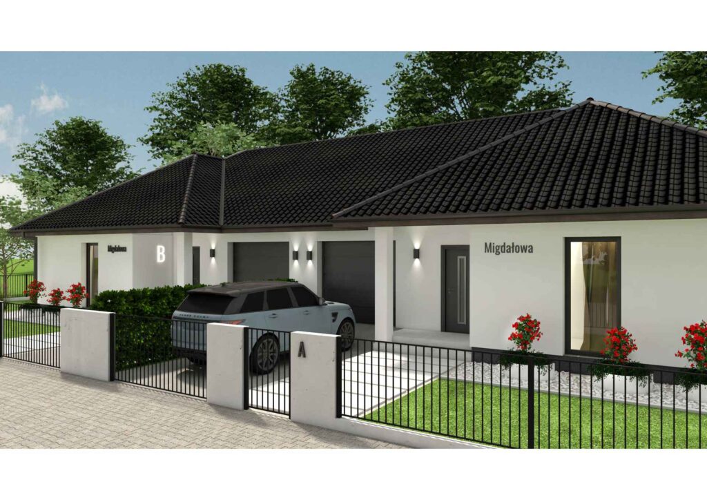 Wizualizacja domu jednorodzinnego