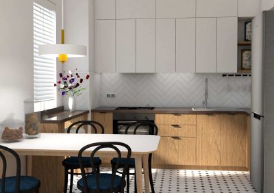 Projekt wnętrza dla inwestora